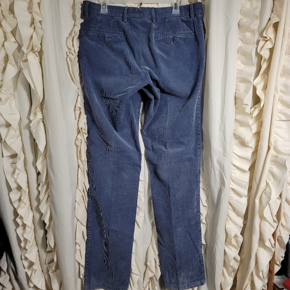 Ballin Atwater Modern Fit D-Side Corduroy Pant Cadet Blue 34/35 - Picture 5 of 9